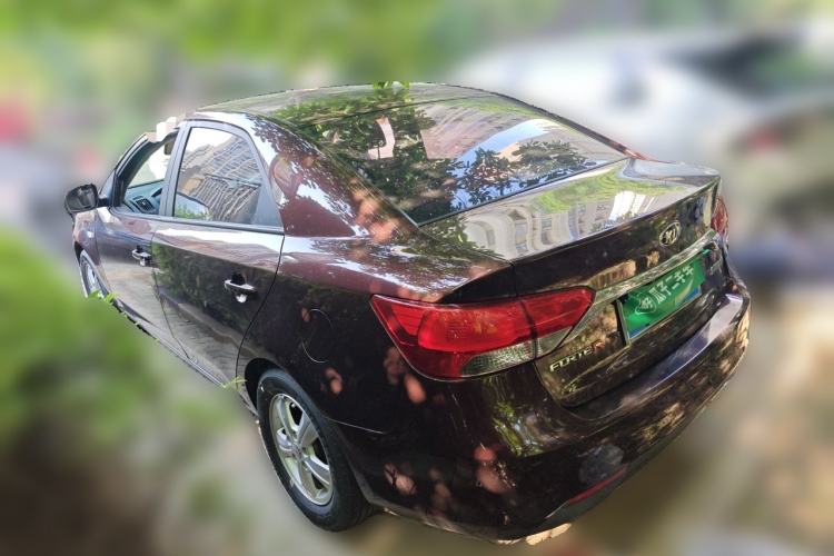 Used Kia Forte 2014 1.6L MT GL Rear Left 45 Deg