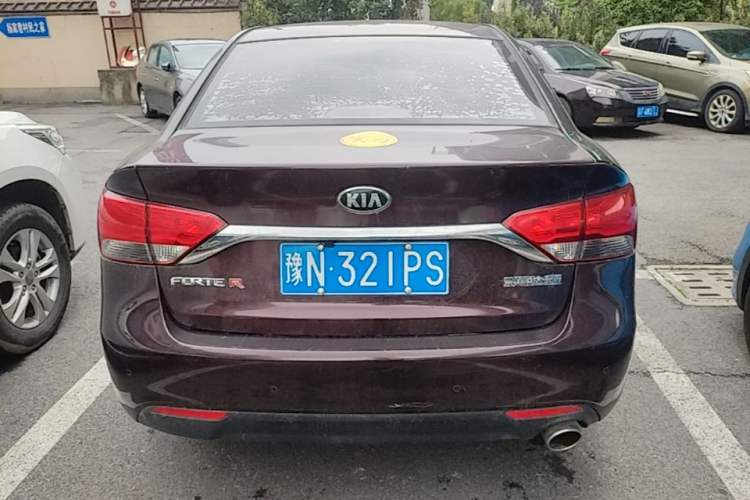 Used Kia Forte 2014 1.6L MT GLS Rear