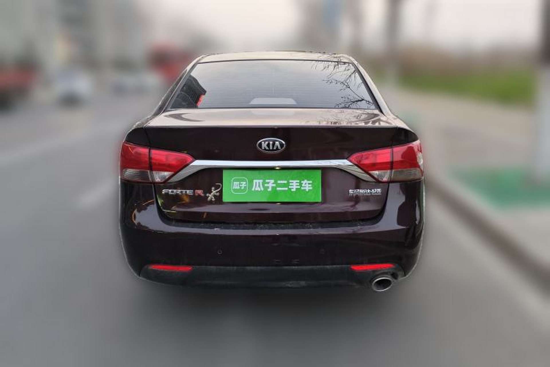 Used Kia Forte 2014 1.6L MT GLS Rear