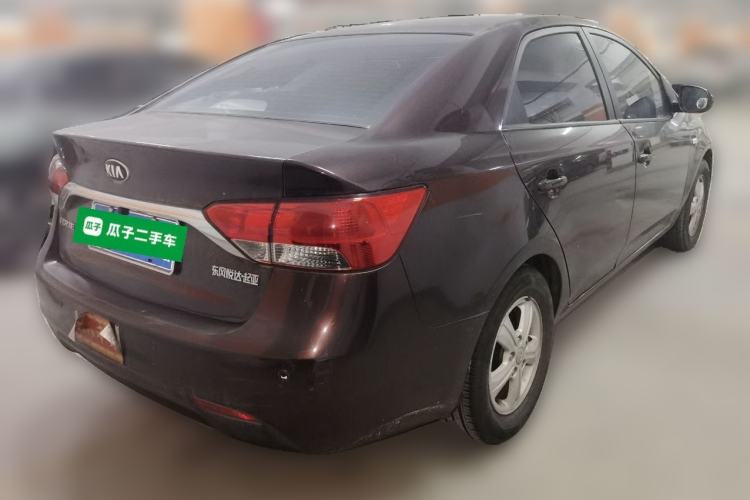 Used Kia Forte 2014 1.6L AT GL Rear Right 45 Deg
