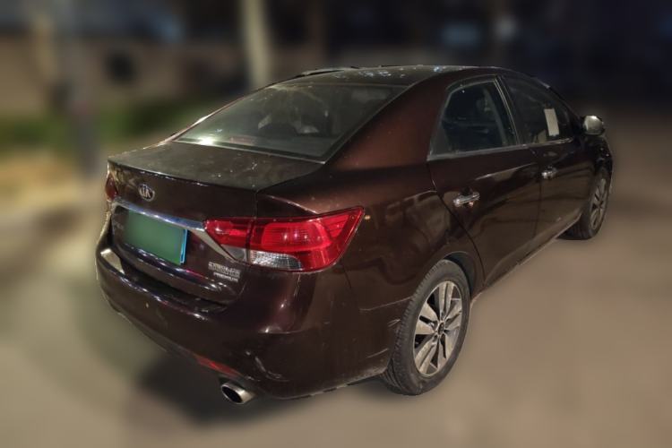 Used Kia Forte 2014 1.6L AT Premium Model Rear Right 45 Deg