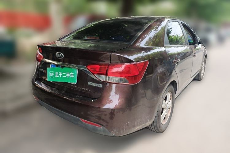 Used Kia Forte 2014 1.6L MT GL Rear Right 45 Deg