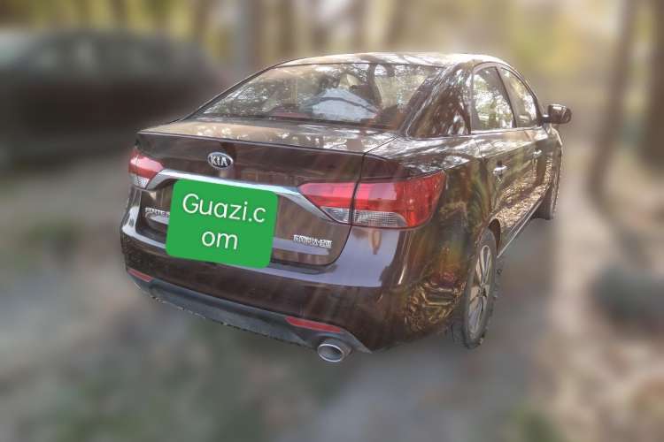 Used Kia Forte 2014 1.6L MT GLS Rear Right 45 Deg