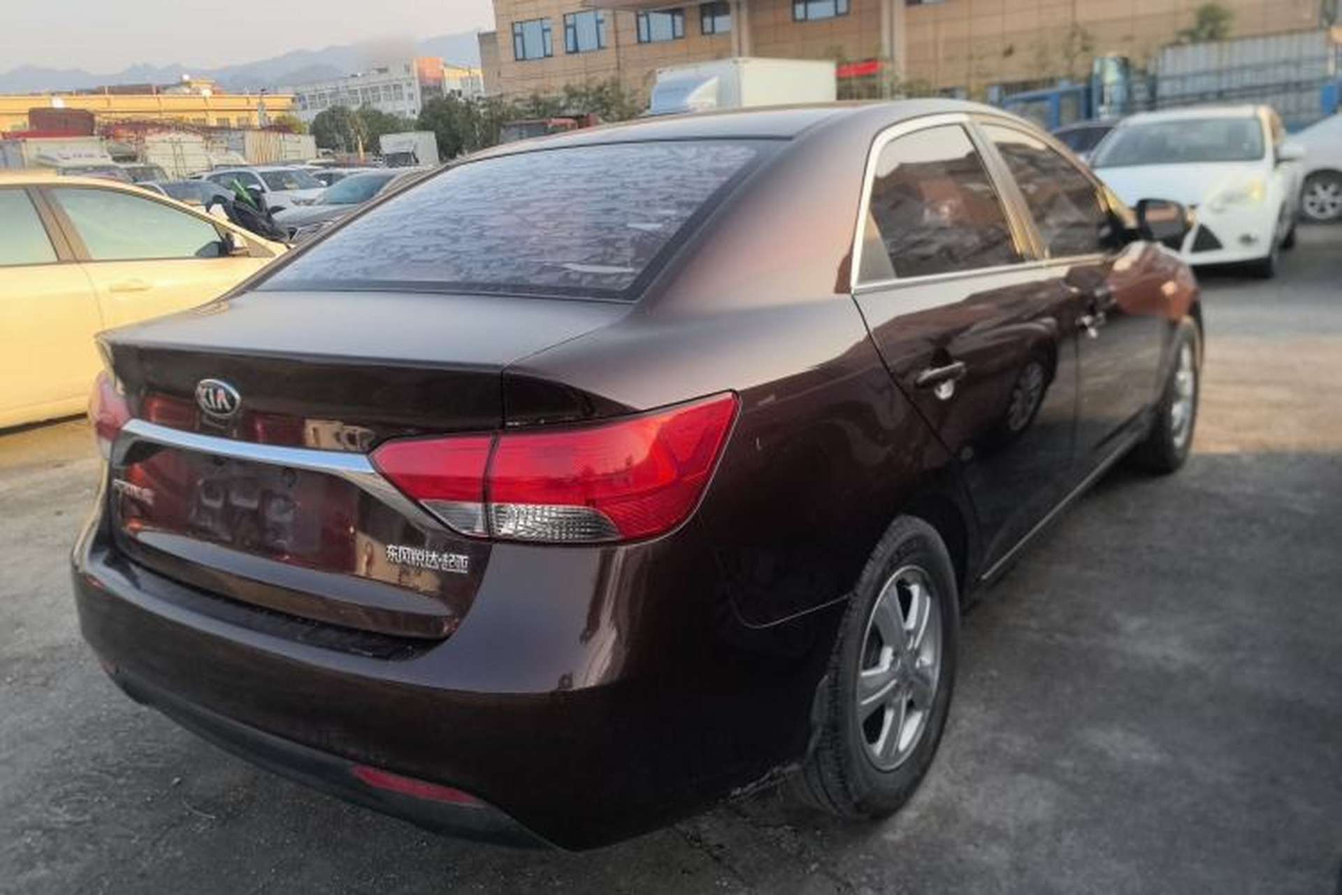 Used Kia Forte 2014 1.6L AT GL Rear Right 45 Deg