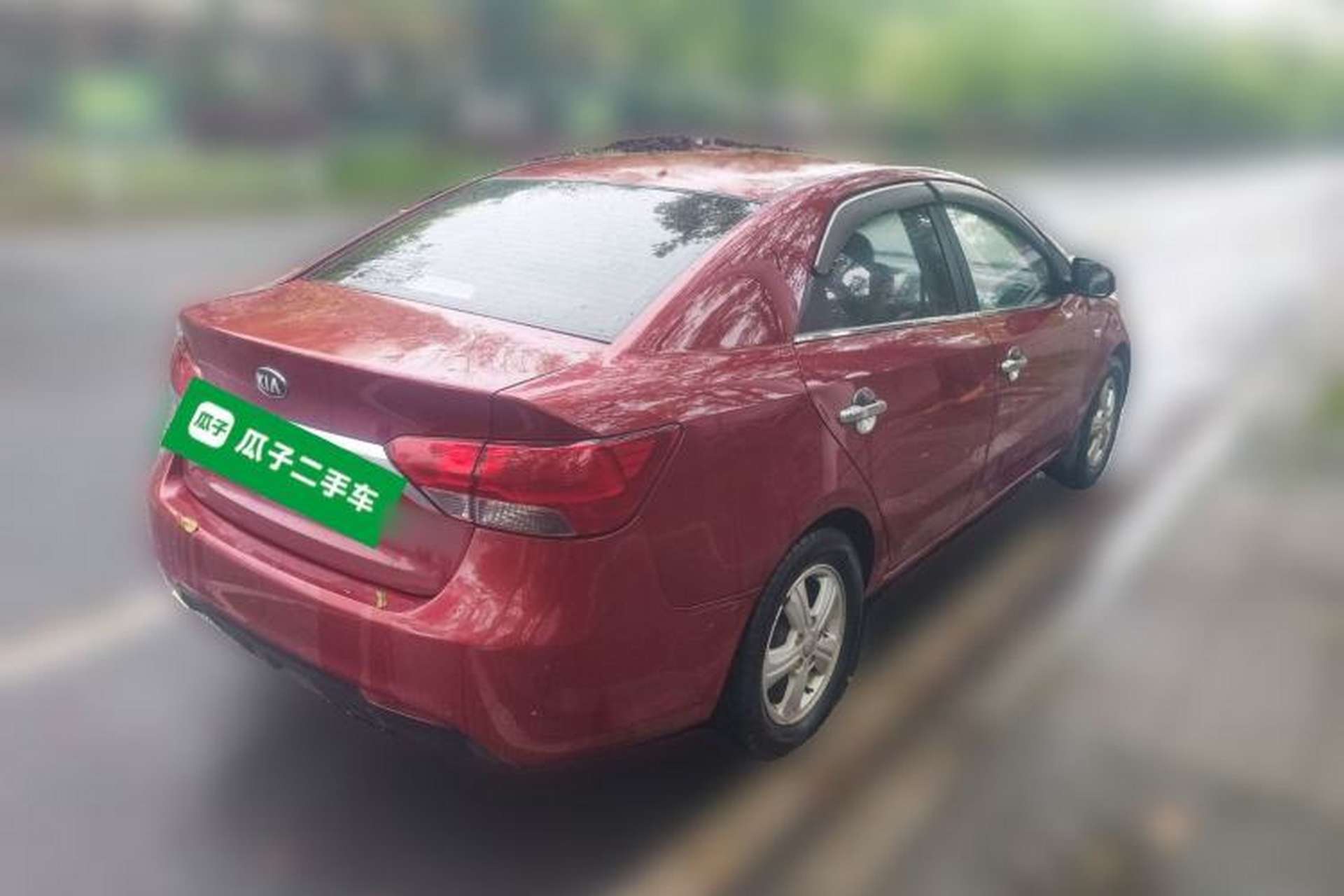 Used Kia Forte 2014 1.6L MT GL Rear Right 45 Deg