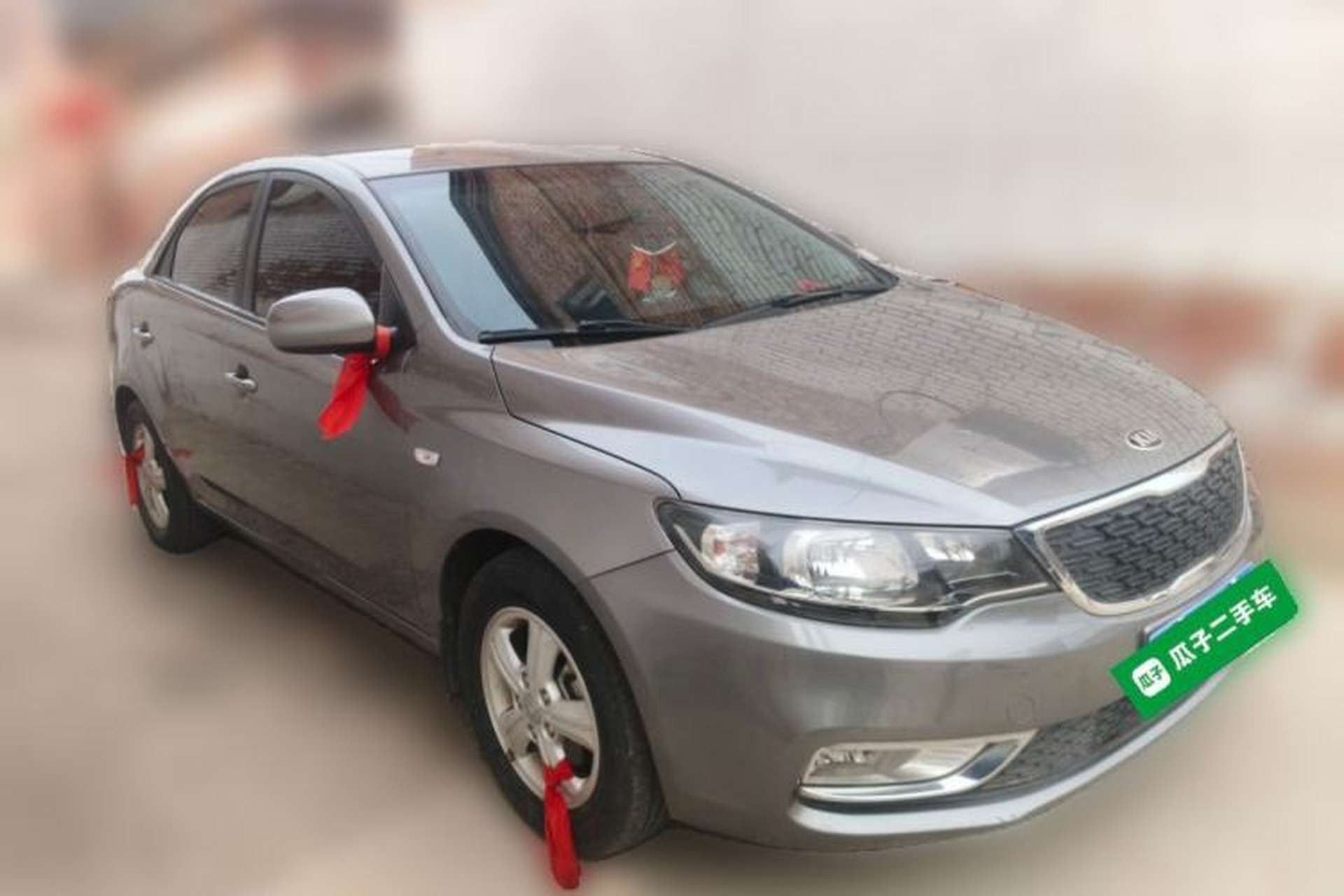 Used Kia Forte 2014 1.6L MT GL Front Right 45 Deg
