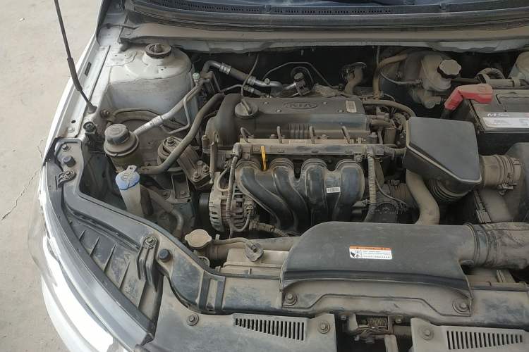 Used Kia Forte 2014 1.6L MT GL Engine Bay Right