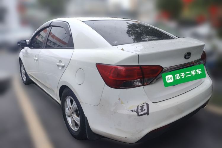 Used Kia Forte 2014 1.6L MT GL Rear Left 45 Deg