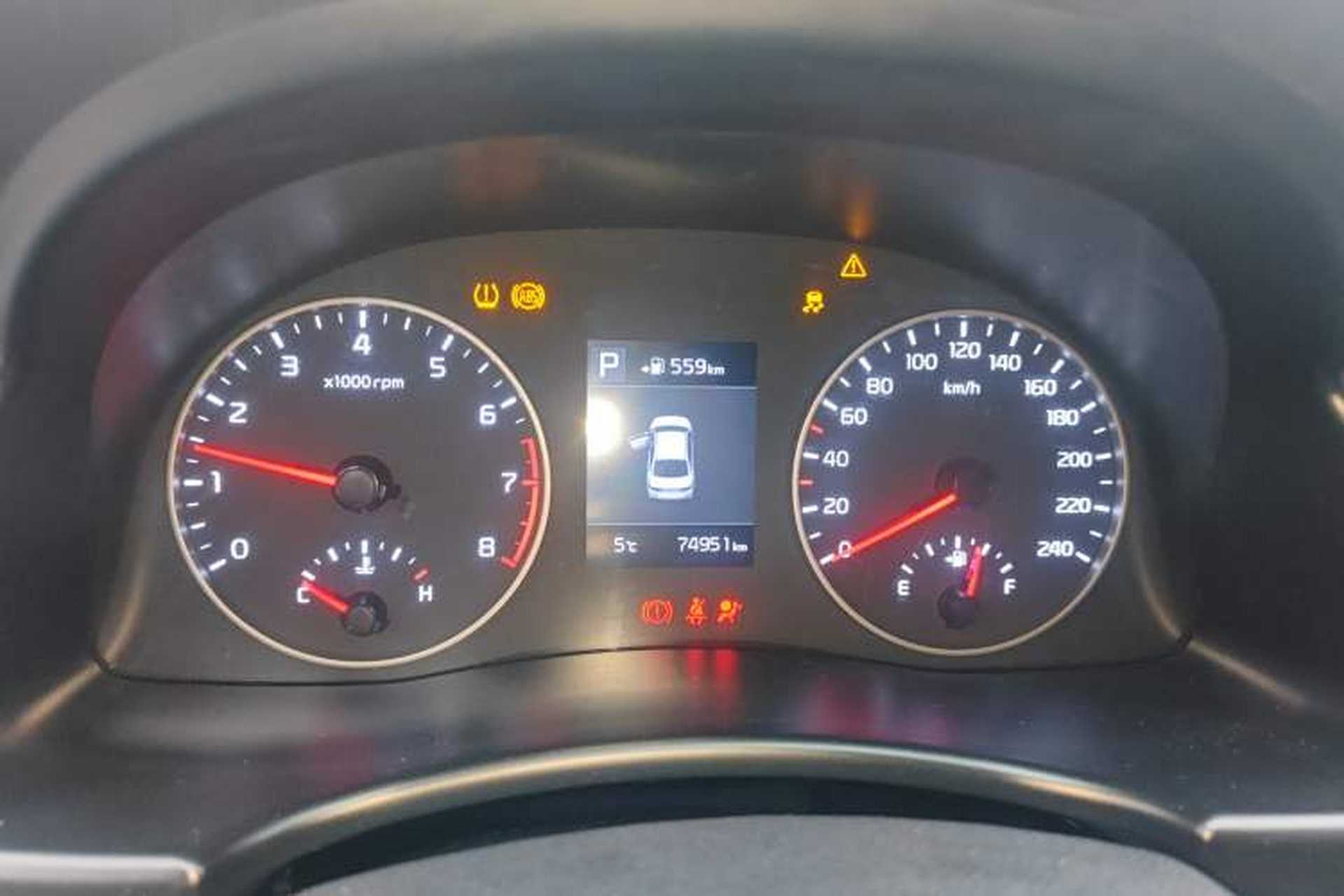 Used Kia Forte 2018 1.6L Automatic Value-Connect Edition with Intelligent Connectivity Instrument Cluster