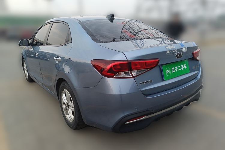 Used Kia Forte 2018 1.6L Automatic Value-Connect Edition with Intelligent Connectivity Rear Left 45 Deg