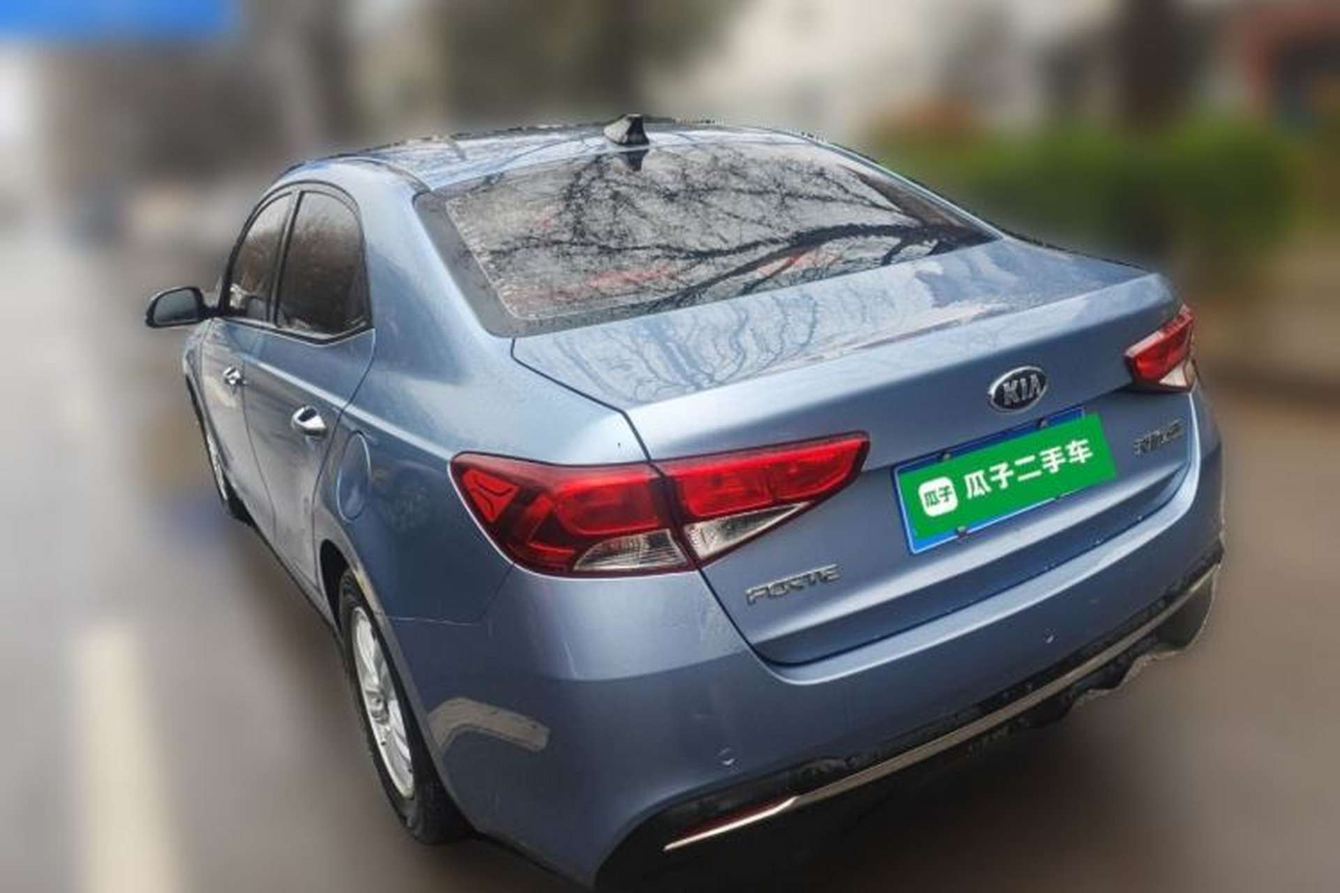 Used Kia Forte 2018 1.6L Automatic Value-Connect Edition with Intelligent Connectivity Rear Left 45 Deg