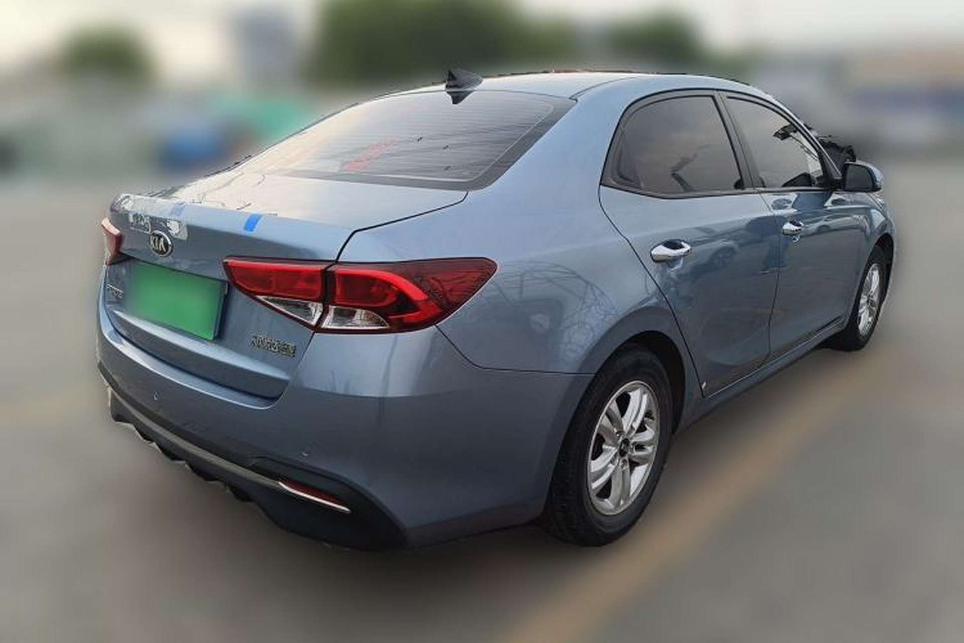 Used Kia Forte 2018 1.6L Automatic Value-Connect Edition with Intelligent Connectivity Rear Right 45 Deg