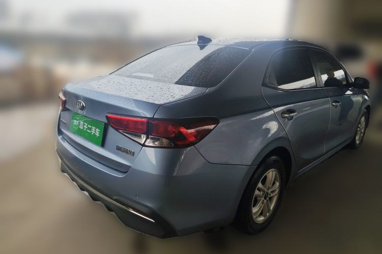 Used Kia Forte 2018 1.6L Automatic Value-Connect Edition with Intelligent Connectivity Rear Right 45 Deg