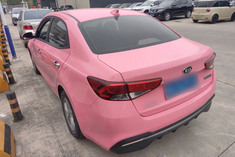 Used Kia Forte 2018 1.6L Automatic Value-Connect Edition with Intelligent Connectivity Rear Left 45 Deg