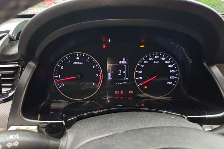 Used Kia Forte 2018 1.6L Manual Value Edition with Sunroof Instrument Cluster