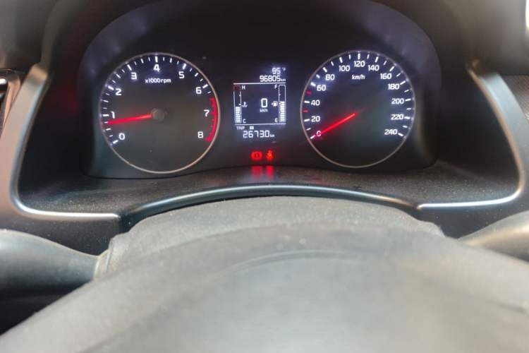 Used Kia Forte 2018 1.6L Manual Value Edition with Sunroof Instrument Cluster