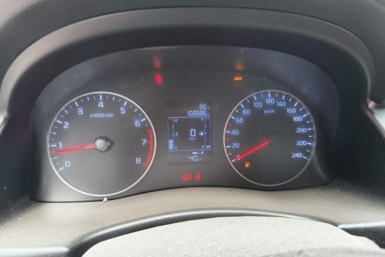 Used Kia Forte 2018 1.6L Manual Value Edition with Sunroof Instrument Cluster