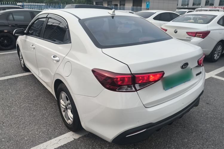 Used Kia Forte 2018 1.6L Automatic Value-Connect Edition with Intelligent Connectivity Rear Left 45 Deg