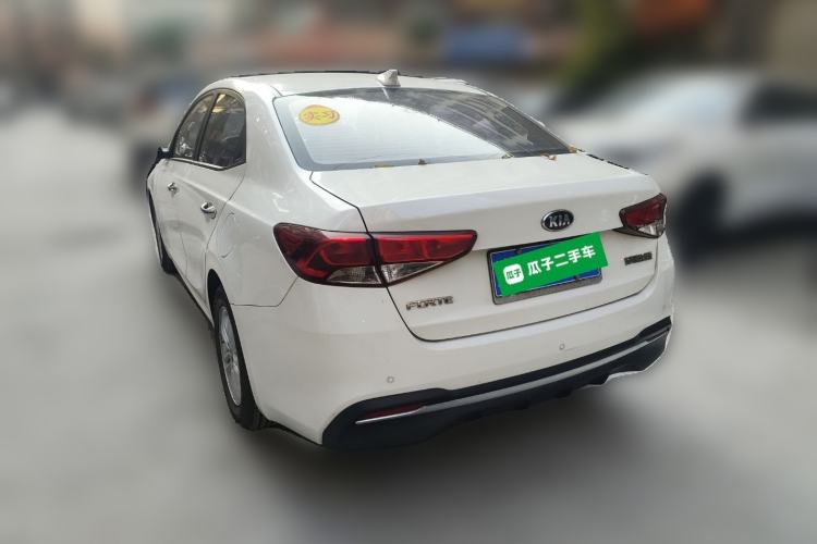 Used Kia Forte 2018 1.6L Automatic Value-Connect Edition with Intelligent Connectivity Rear Left 45 Deg