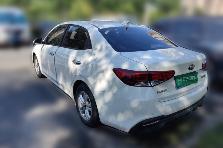 Used Kia Forte 2018 1.6L Automatic Value-Connect Edition with Intelligent Connectivity Rear Left 45 Deg