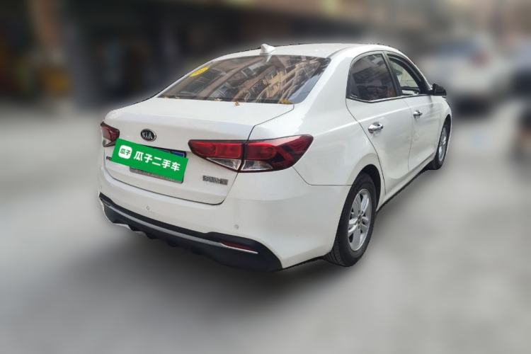 Used Kia Forte 2018 1.6L Automatic Value-Connect Edition with Intelligent Connectivity Rear Right 45 Deg