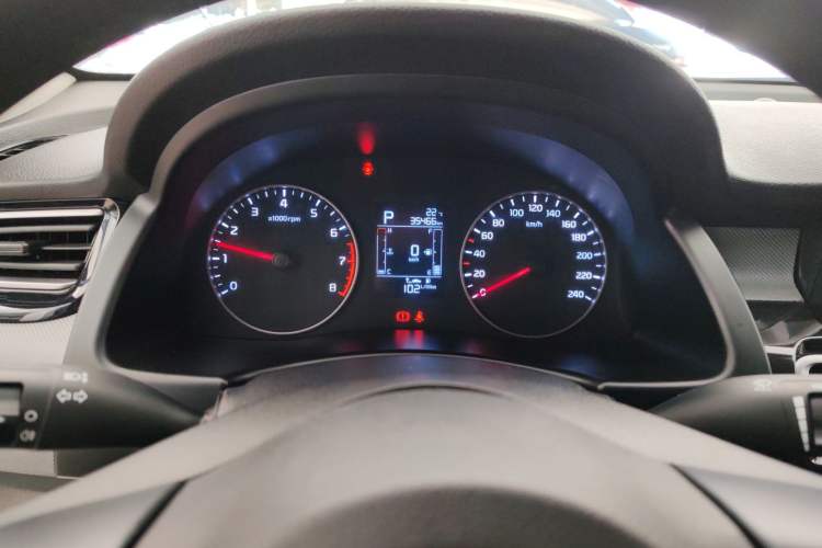Used Kia Forte 2019 1.6L Automatic Fashion Edition China VI Standard Odometer Close Up