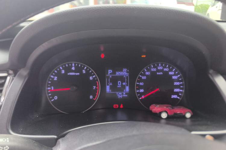Used Kia Forte 2019 1.6L Automatic Fashion Edition China VI Standard Odometer Close Up