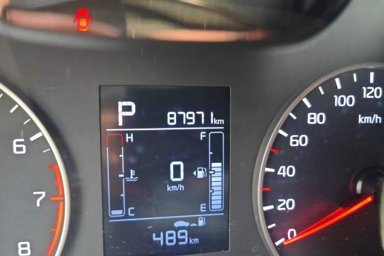 Used Kia Forte 2019 1.6L Automatic Fashion Edition China VI Standard Odometer Close Up
