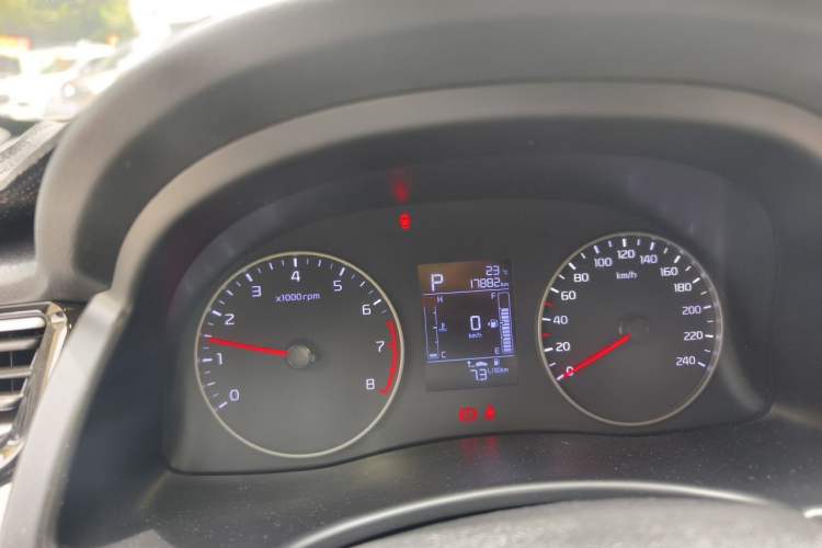 Used Kia Forte 2019 1.6L Automatic Fashion Edition China VI Standard Odometer Close Up