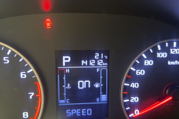 Used Kia Forte 2019 1.6L Automatic Fashion Edition China VI Standard Odometer Close Up
