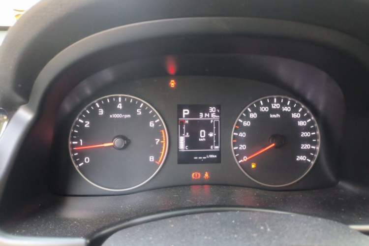 Used Kia Forte 2019 1.6L Automatic Fashion Edition China V Standard Odometer Close Up