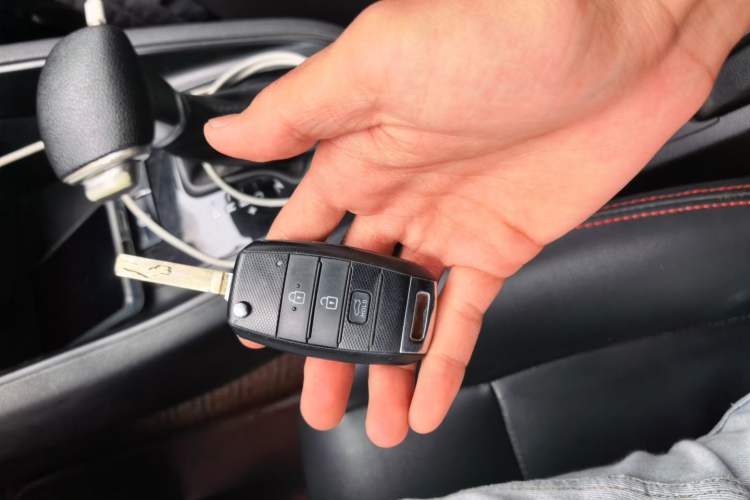 Used Kia Forte 2019 1.6L Automatic Fashion Edition China VI Standard Vehicle Key