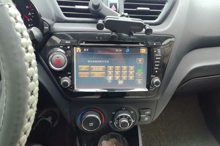 Used Kia K2 2011 Sedan 1.6L Automatic Transmission Premium Audio And AC Panel
