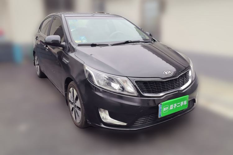 Used Kia K2 2011 Sedan 1.6L Automatic Transmission Premium Front Right 45 Deg