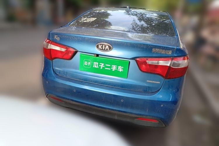Used Kia K2 2011 Sedan 1.6L Automatic Transmission Premium Rear