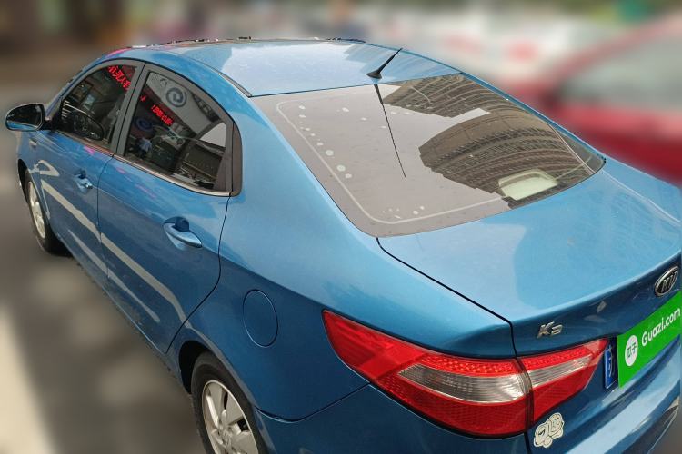 Used Kia K2 2011 Sedan 1.4L MT TOP Rear Left 45 Deg