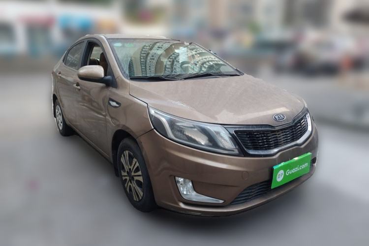 Used Kia K2 2011 Sedan 1.4L Automatic GLS Front Right 45 Deg