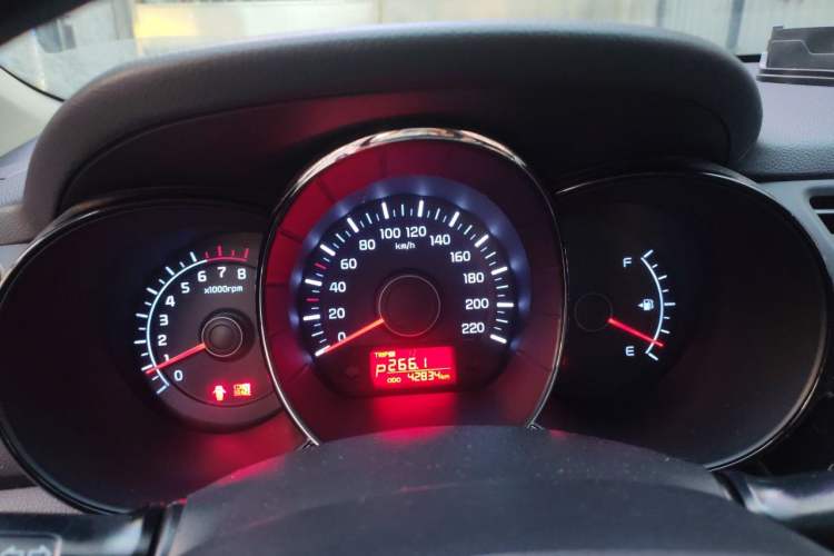 Used Kia K2 2011 Sedan 1.4L Automatic GLS Instrument Cluster