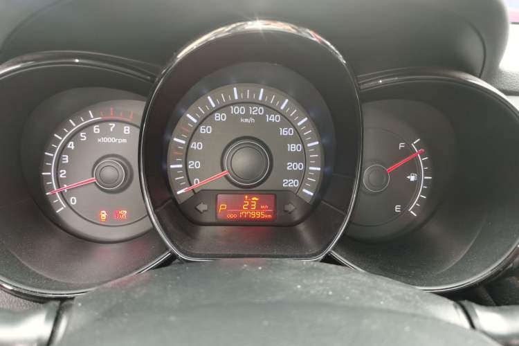 Used Kia K2 2011 Sedan 1.4L Automatic GLS Instrument Cluster