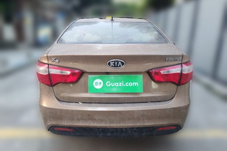 Used Kia K2 2011 Sedan 1.4L Automatic GLS Rear