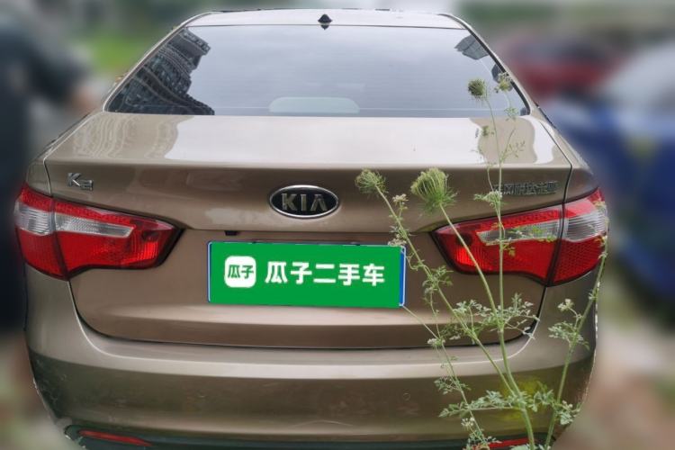 Used Kia K2 2011 Sedan 1.4L Automatic GLS Rear