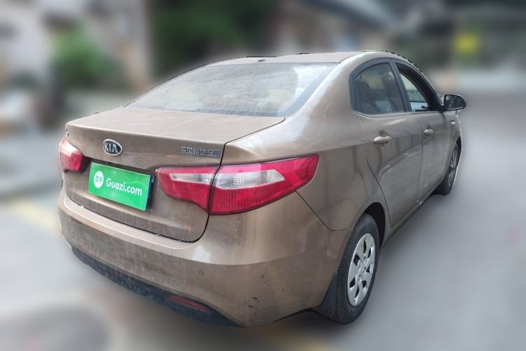 Used Kia K2 2011 Sedan 1.4L Automatic GLS Rear Right 45 Deg