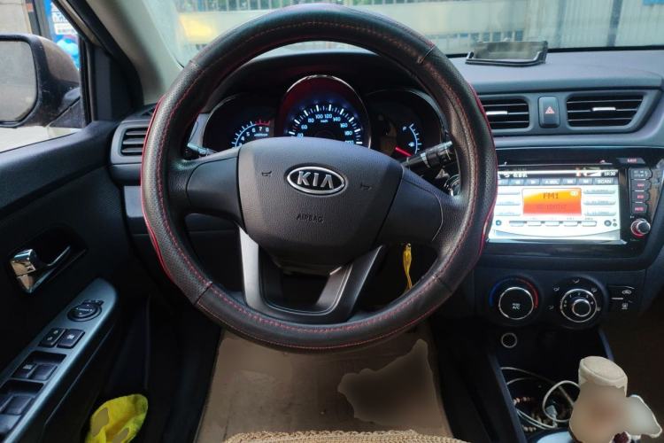 Used Kia K2 2011 Sedan 1.4L Automatic GLS Steering Wheel