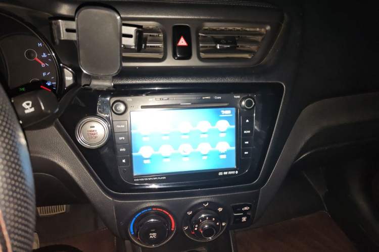 Used Kia K2 2011 Sedan 1.6L Automatic Transmission Premium Audio And AC Panel