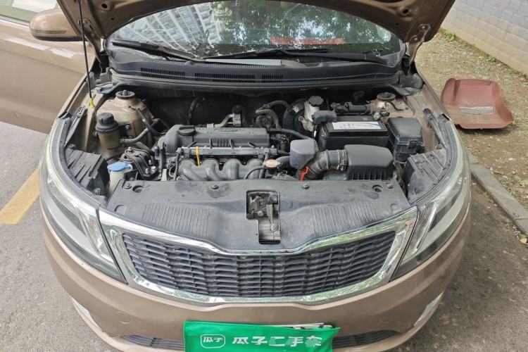 Used Kia K2 2011 Sedan 1.6L Automatic Transmission Premium Engine Bay