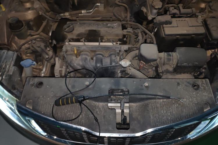 Used Kia K2 2011 Sedan 1.6L Automatic Transmission Premium Engine Bay