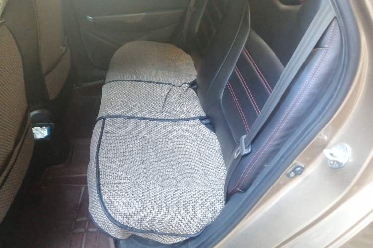 Used Kia K2 2011 Sedan 1.4L Manual Transmission GLS Left Rear Seat