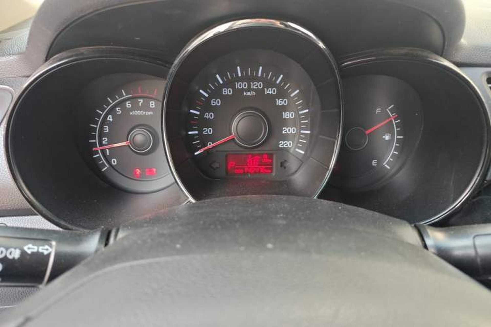 Used Kia K2 2011 Sedan 1.4L Automatic GLS Instrument Cluster