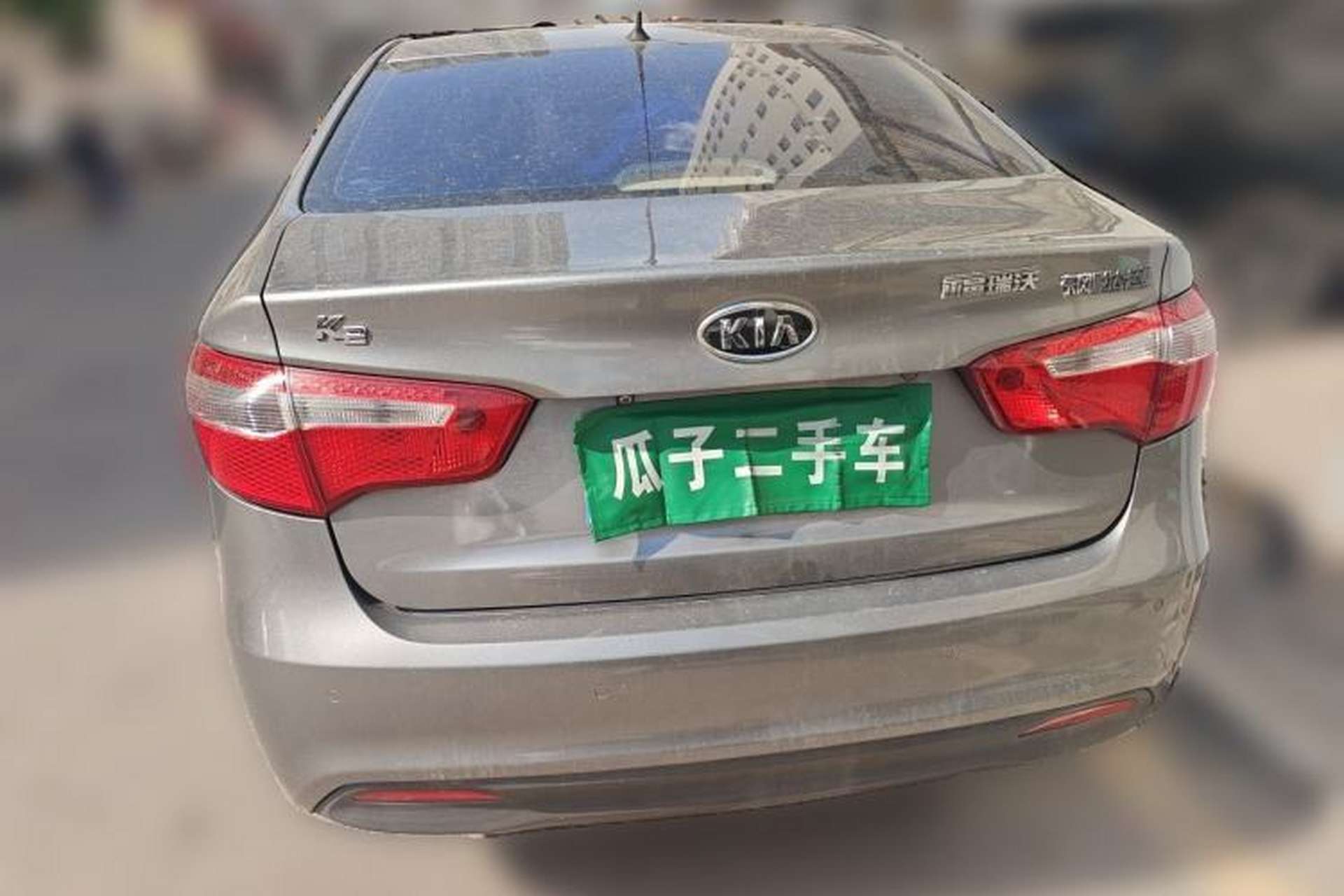 Used Kia K2 2011 Sedan 1.4L Automatic GLS Rear