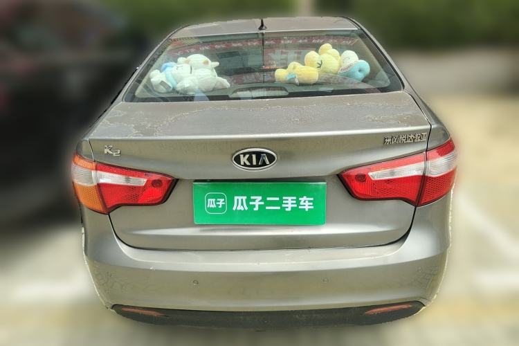Used Kia K2 2011 Sedan 1.4L Manual Transmission GLS Rear